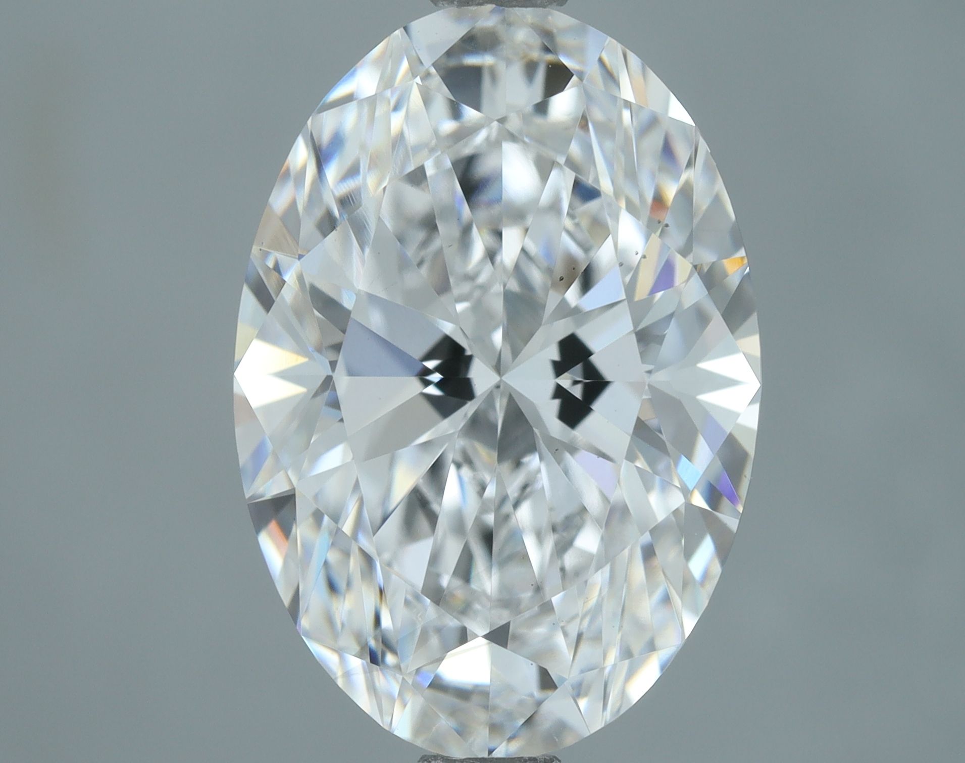 3.62 ct. oval Lab Grown Diamond front image
