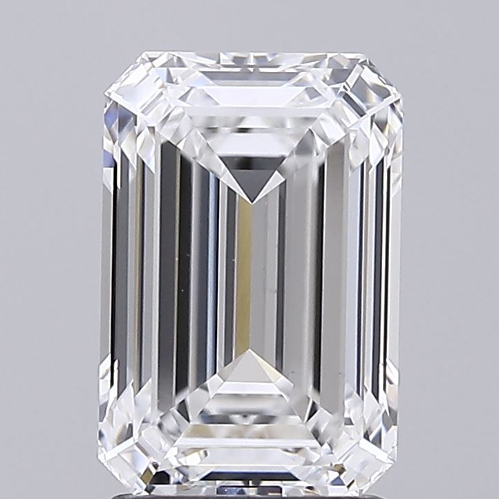 2.10 ct. emerald Lab Grown Diamond front image