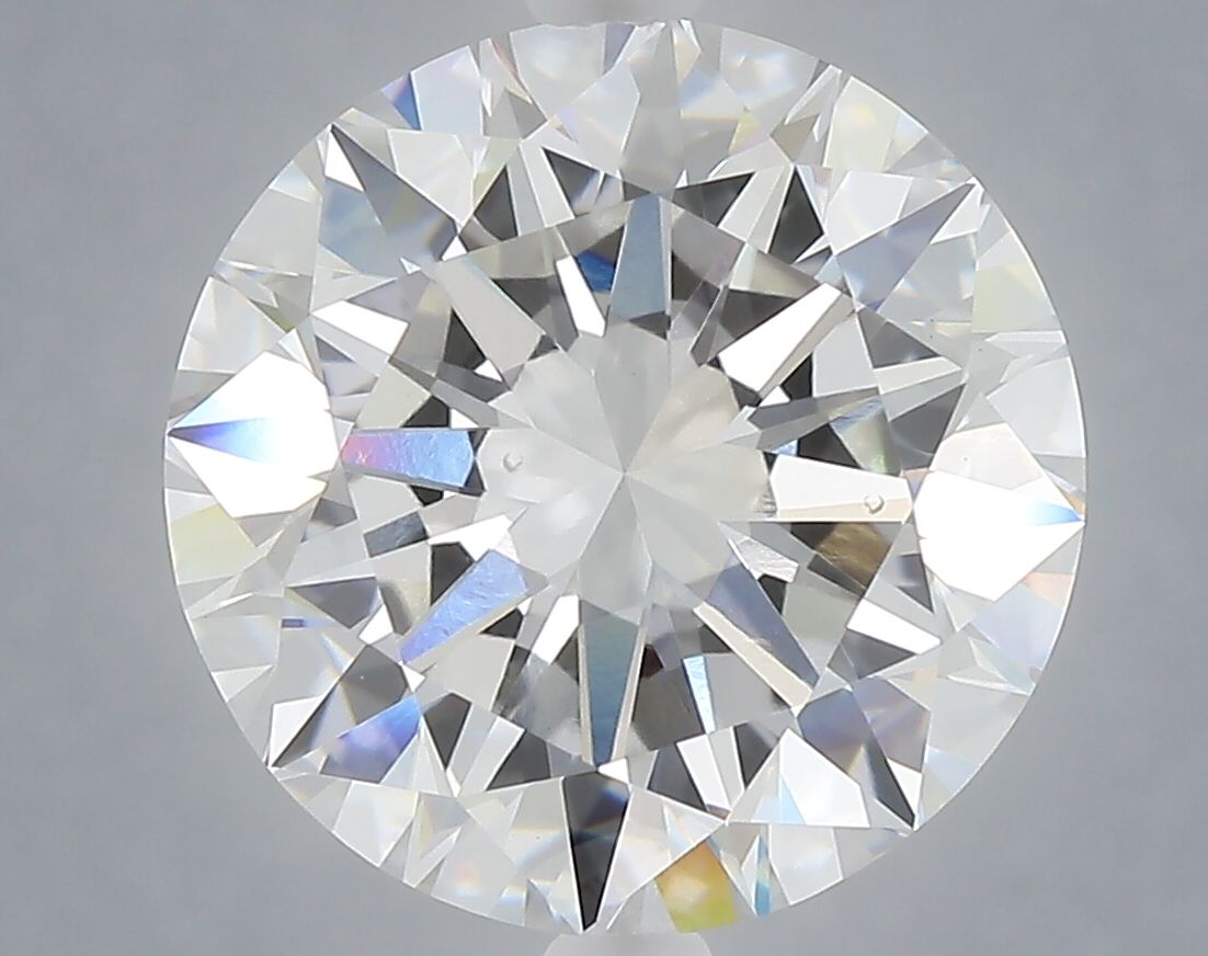 6.02 ct. round Lab Grown Diamond front image