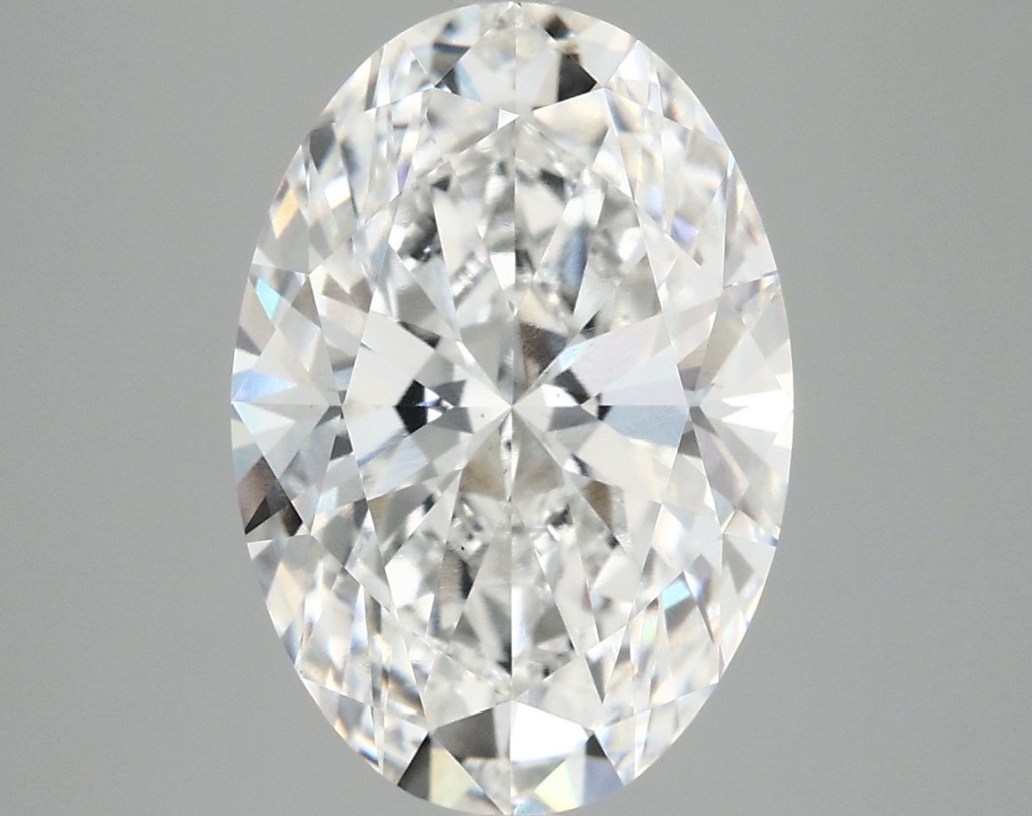 5.09 ct. oval Lab Grown Diamond front image