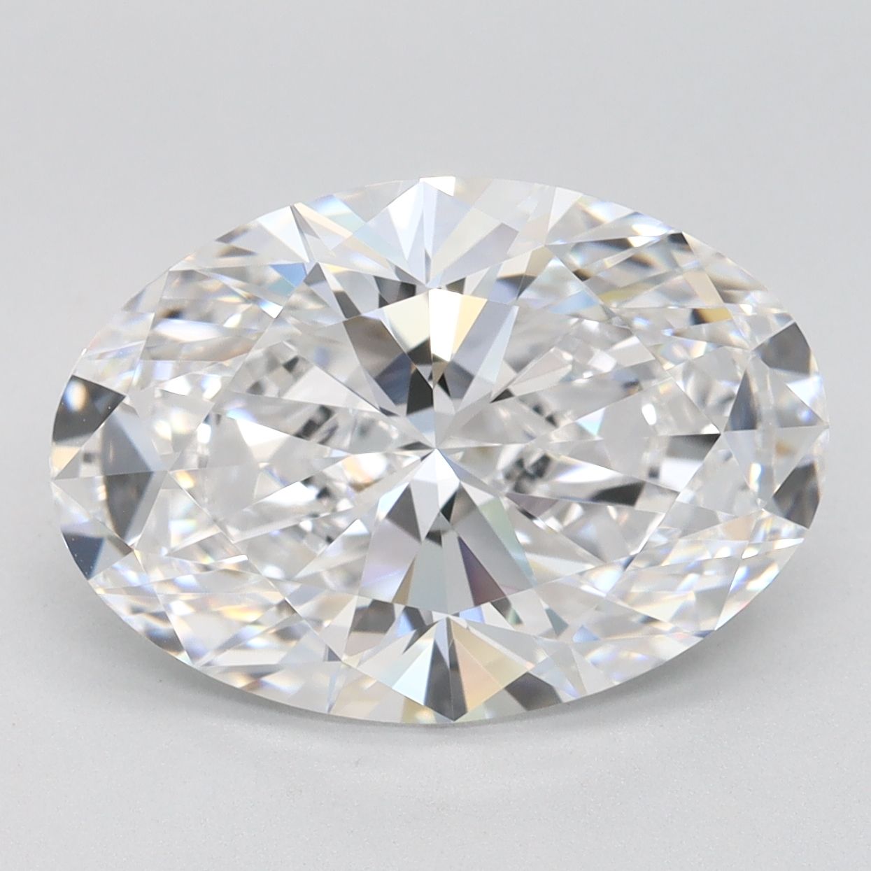 4.15 ct. oval Lab Grown Diamond front image