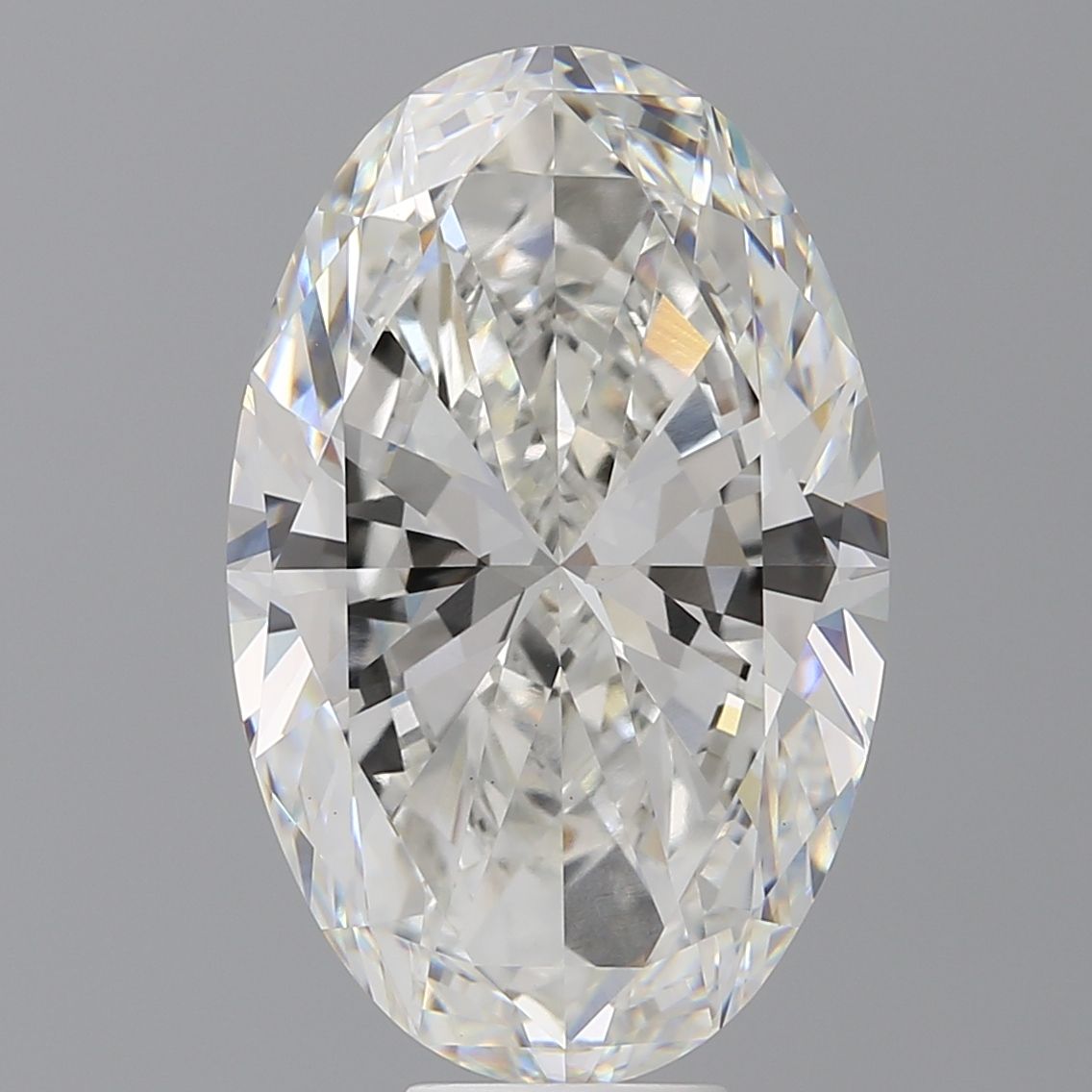 11.06 ct. oval Lab Grown Diamond front image