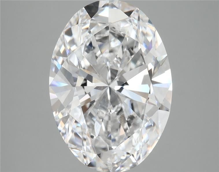 3.91 ct. oval Lab Grown Diamond front image