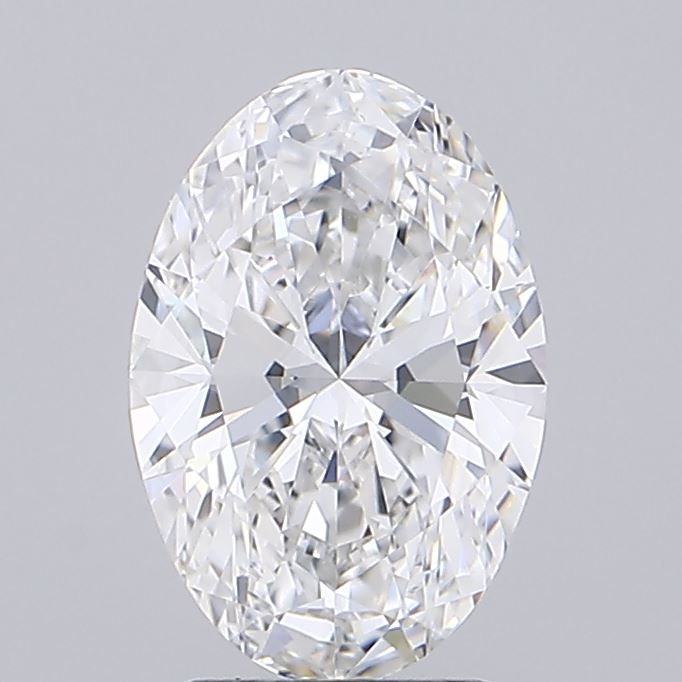 2.58 ct. oval Lab Grown Diamond front image