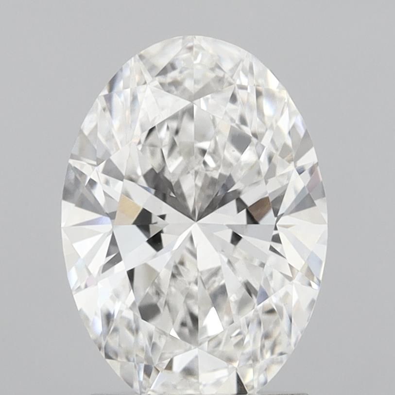 2.07 ct. oval Lab Grown Diamond front image