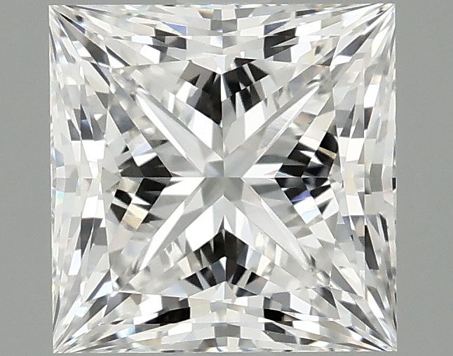 2.10 ct. princess Lab Grown Diamond front image