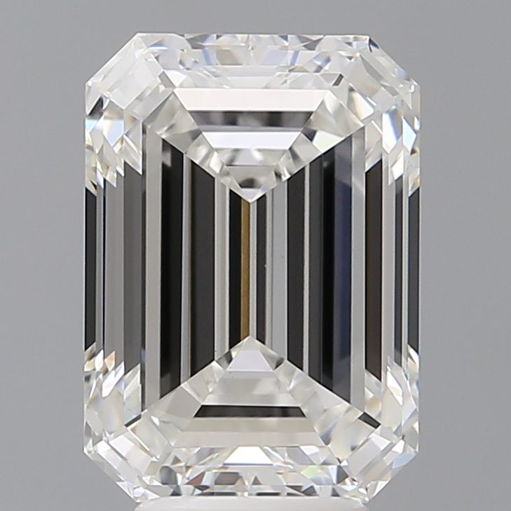 5.59 ct. emerald Lab Grown Diamond front image