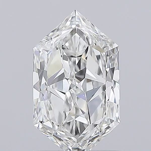 1.53 ct lab-grown Hexagonal Diamond