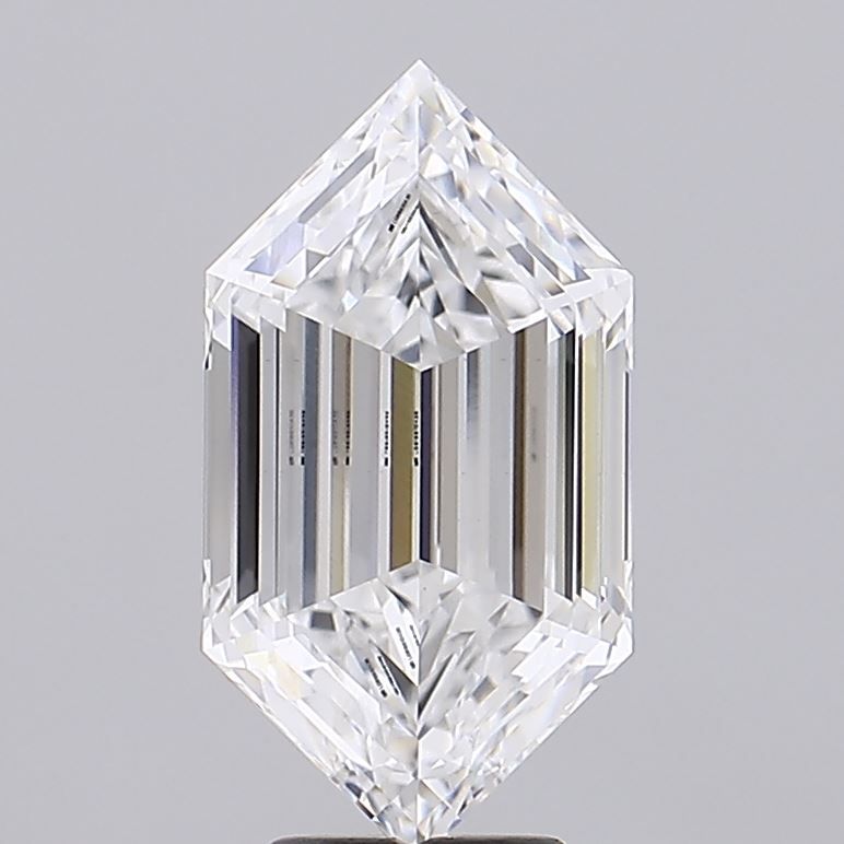 5.07 ct lab-grown Hexagonal Diamond