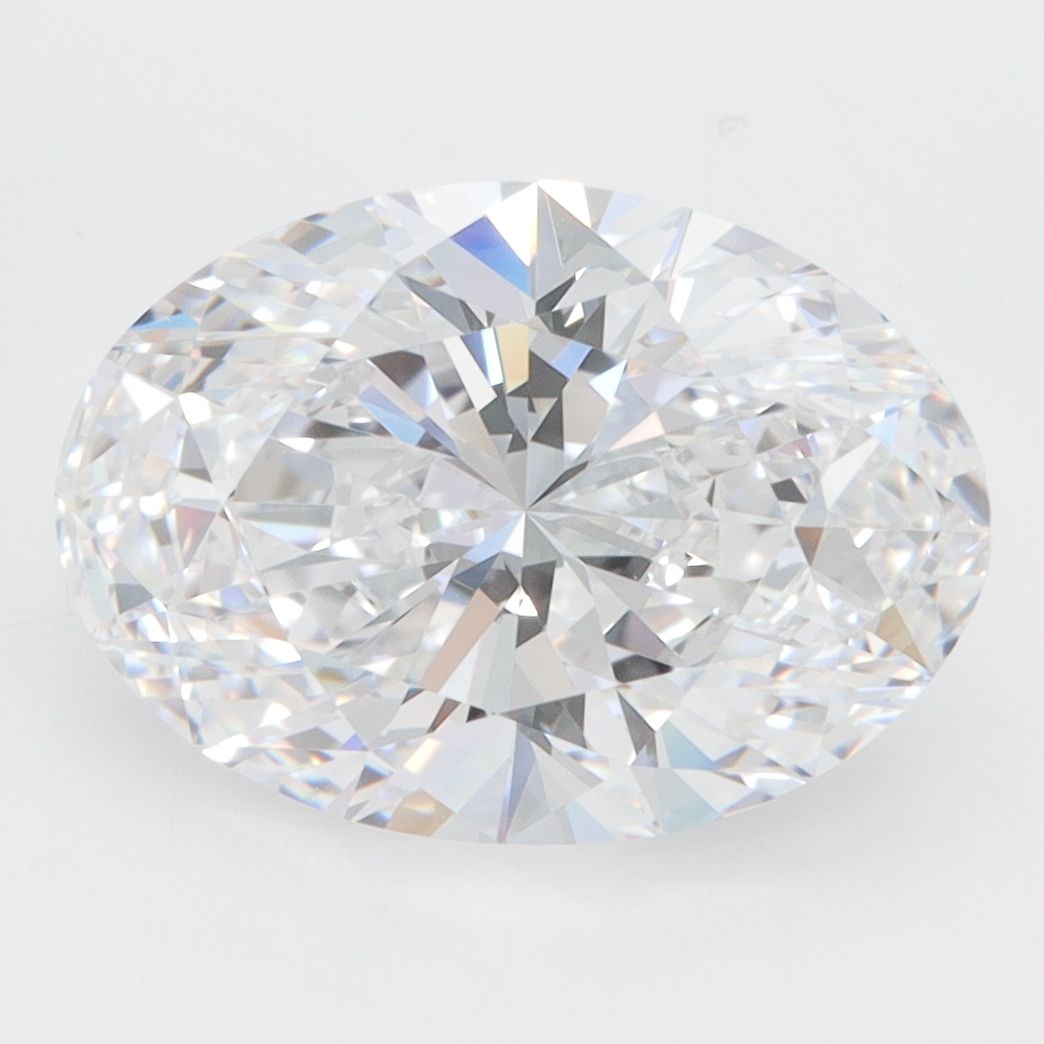 4.08 ct. oval Lab Grown Diamond front image