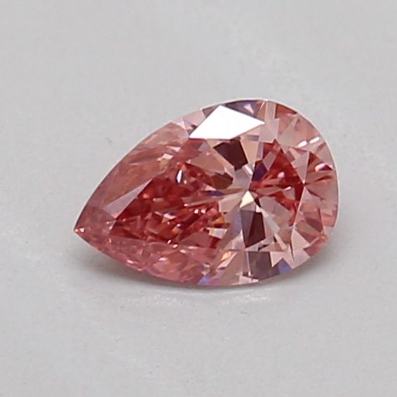 0.2 CT Fancy Vivid Pink PEAR