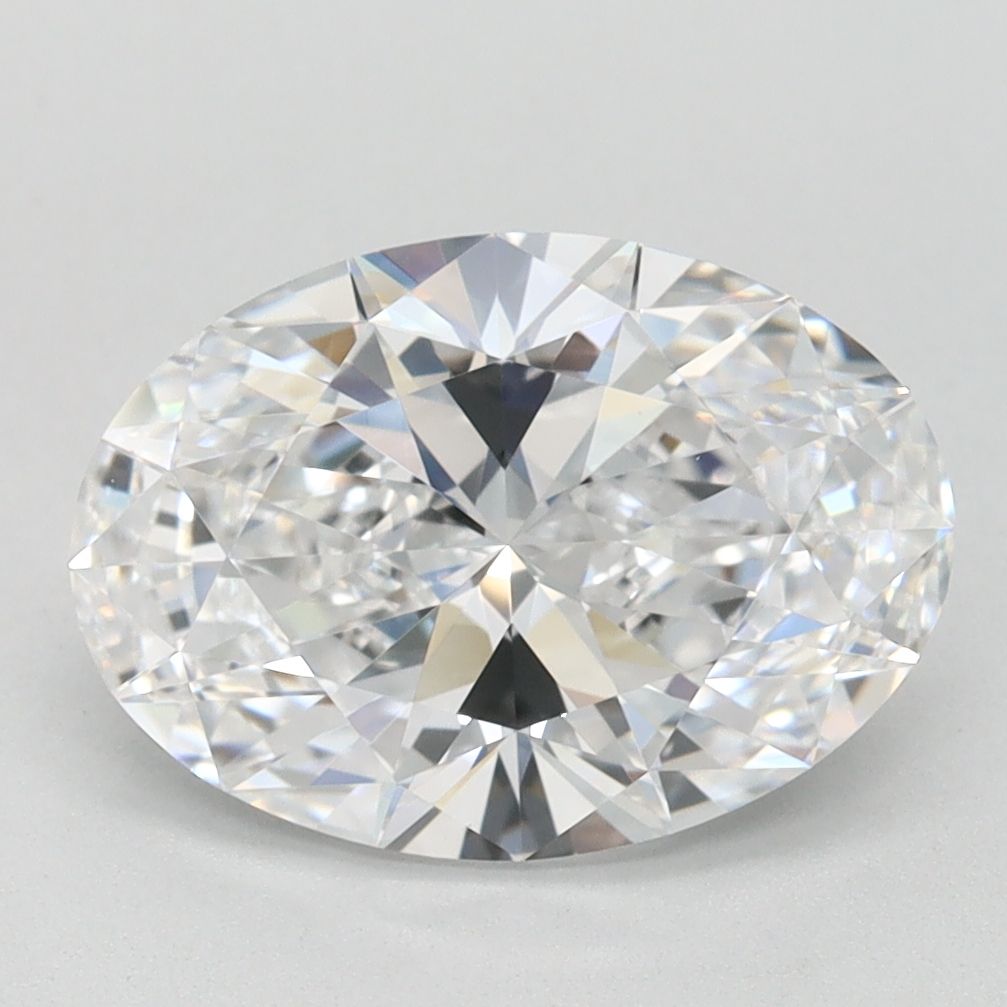 2.10 ct. oval Lab Grown Diamond front image