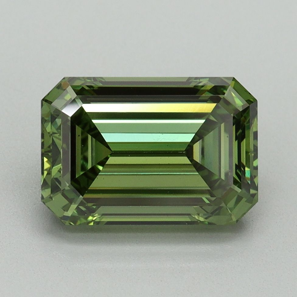 2.55 ct. emerald Lab Grown Diamond front image
