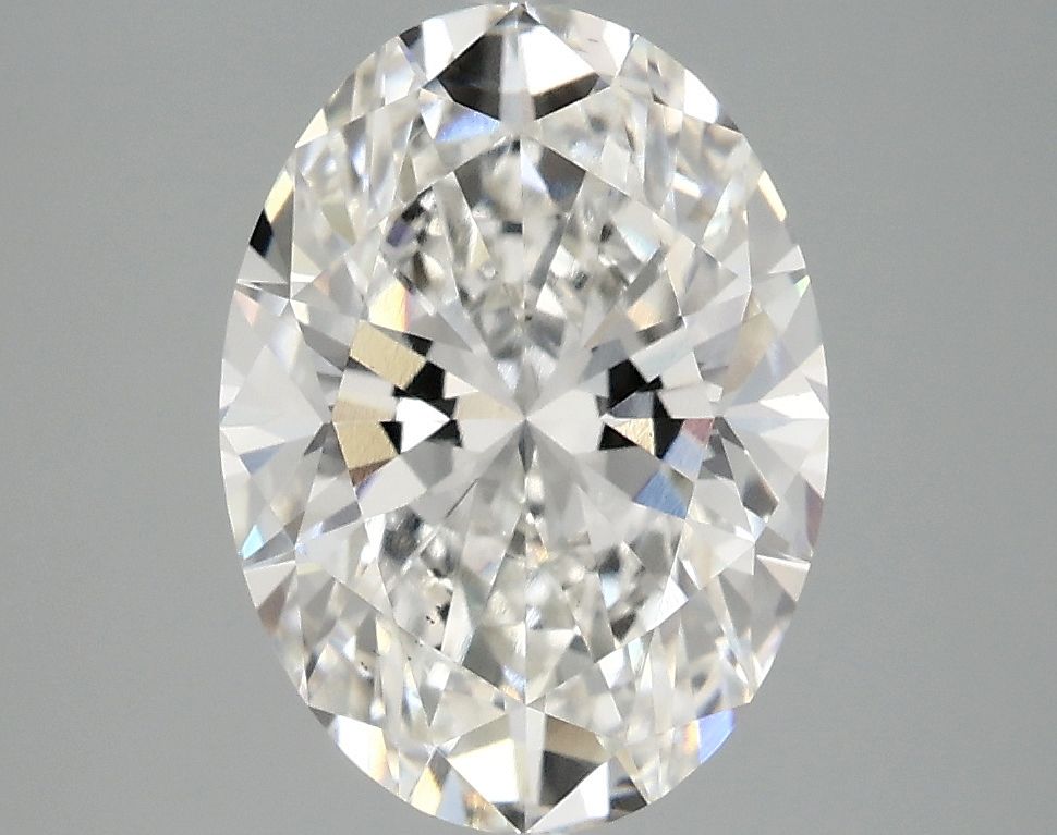 3.08 ct. oval Lab Grown Diamond front image