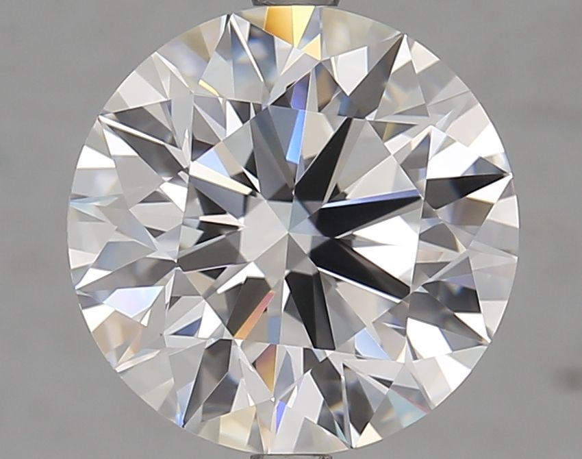 Diamant Rond 4.72 ct - Couleur D - Pureté VVS1