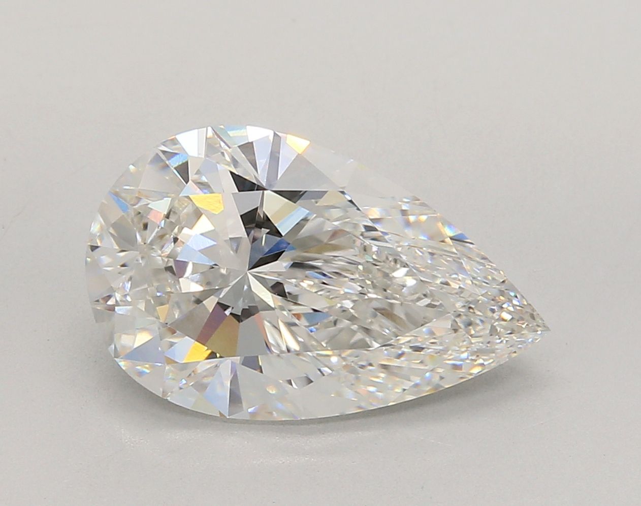 5.04 ct. pear Lab Grown Diamond front image