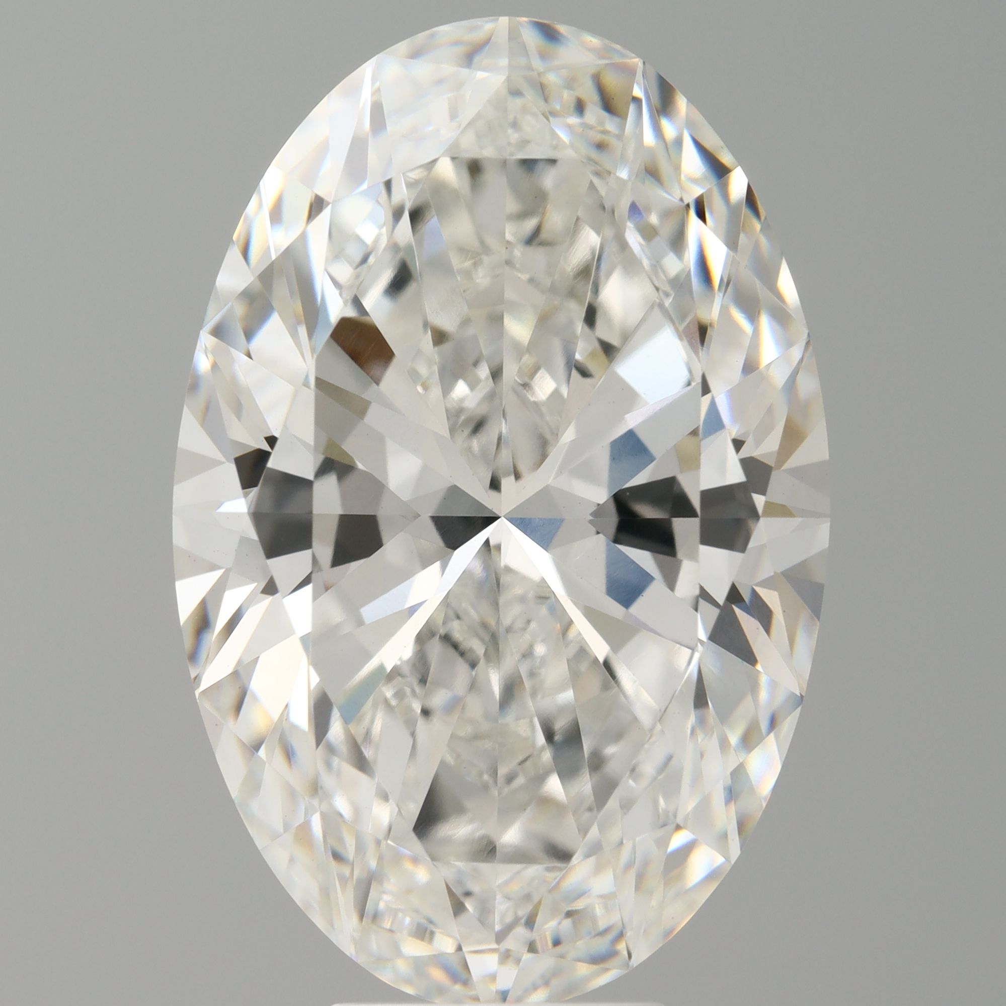 9.11 ct. oval Lab Grown Diamond front image