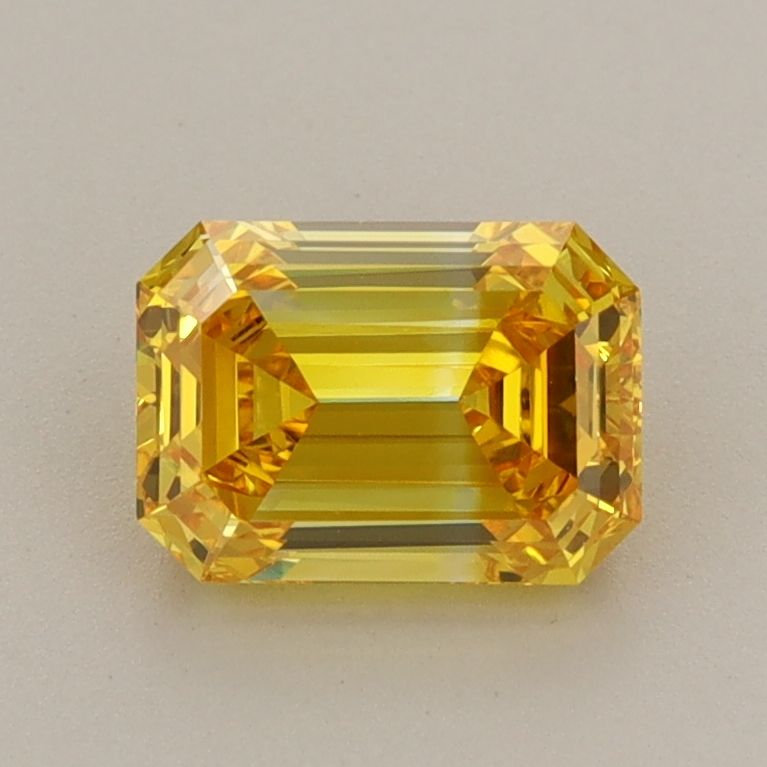 1.16 CT Fancy Vivid Yellow EMERALD