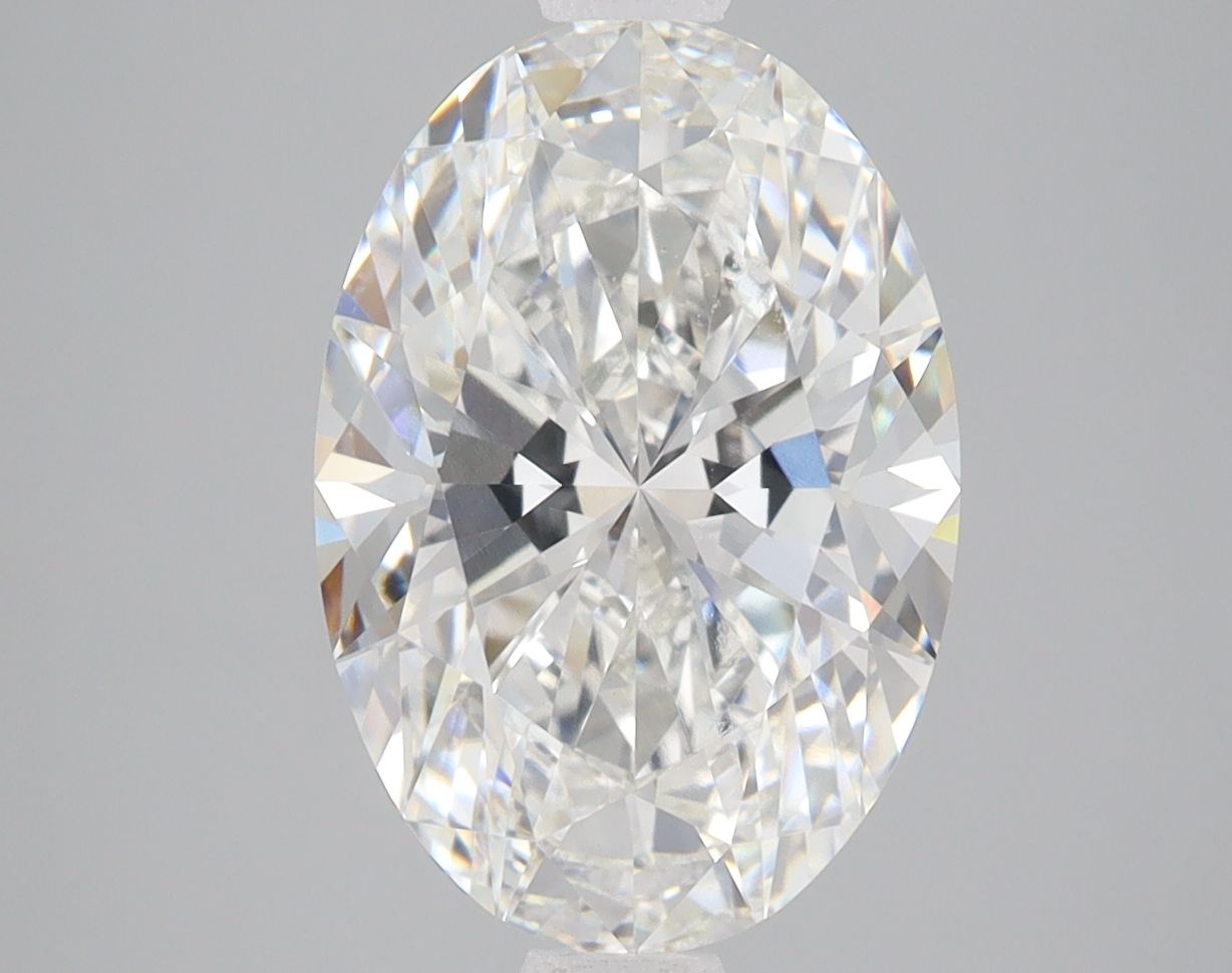 4.07 ct. oval Lab Grown Diamond front image