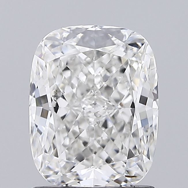 2.1 ct lab-grown Cushion Diamond