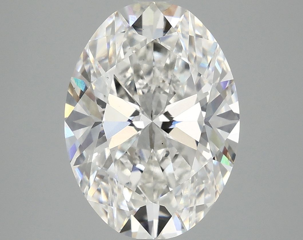 4.10 ct. oval Lab Grown Diamond front image