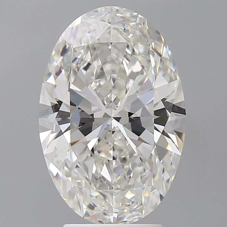 4.02 ct. oval Lab Grown Diamond front image
