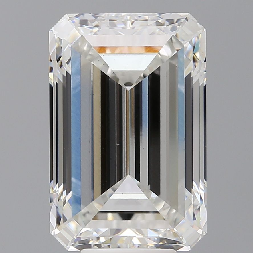 9.51 ct. emerald Lab Grown Diamond front image
