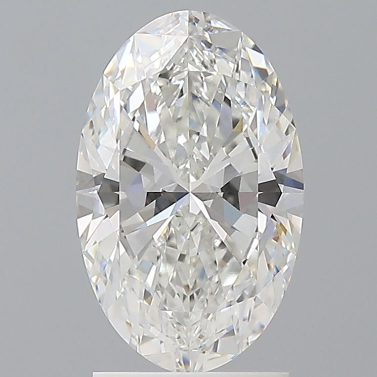 2.09 ct. oval Lab Grown Diamond front image