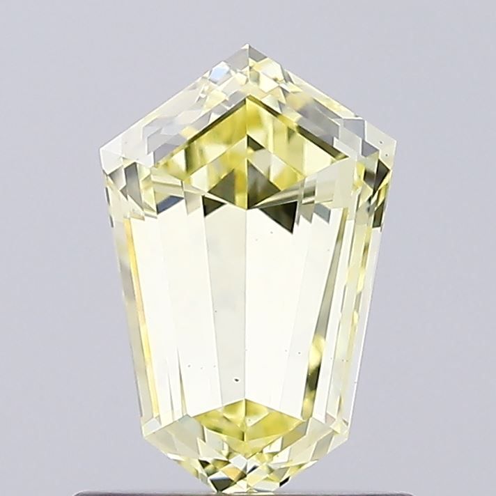 1 ct lab-grown Shield Diamond