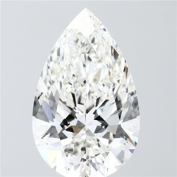 7.08 ct. pear Lab Grown Diamond front image