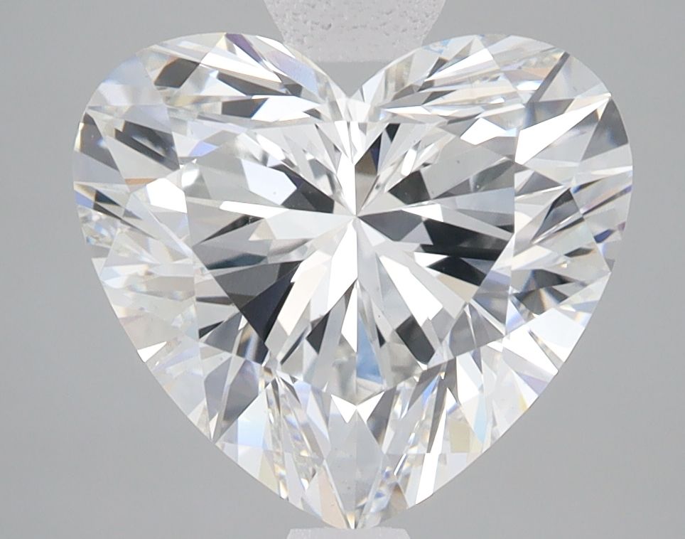 3.85 ct. heart Lab Grown Diamond front image