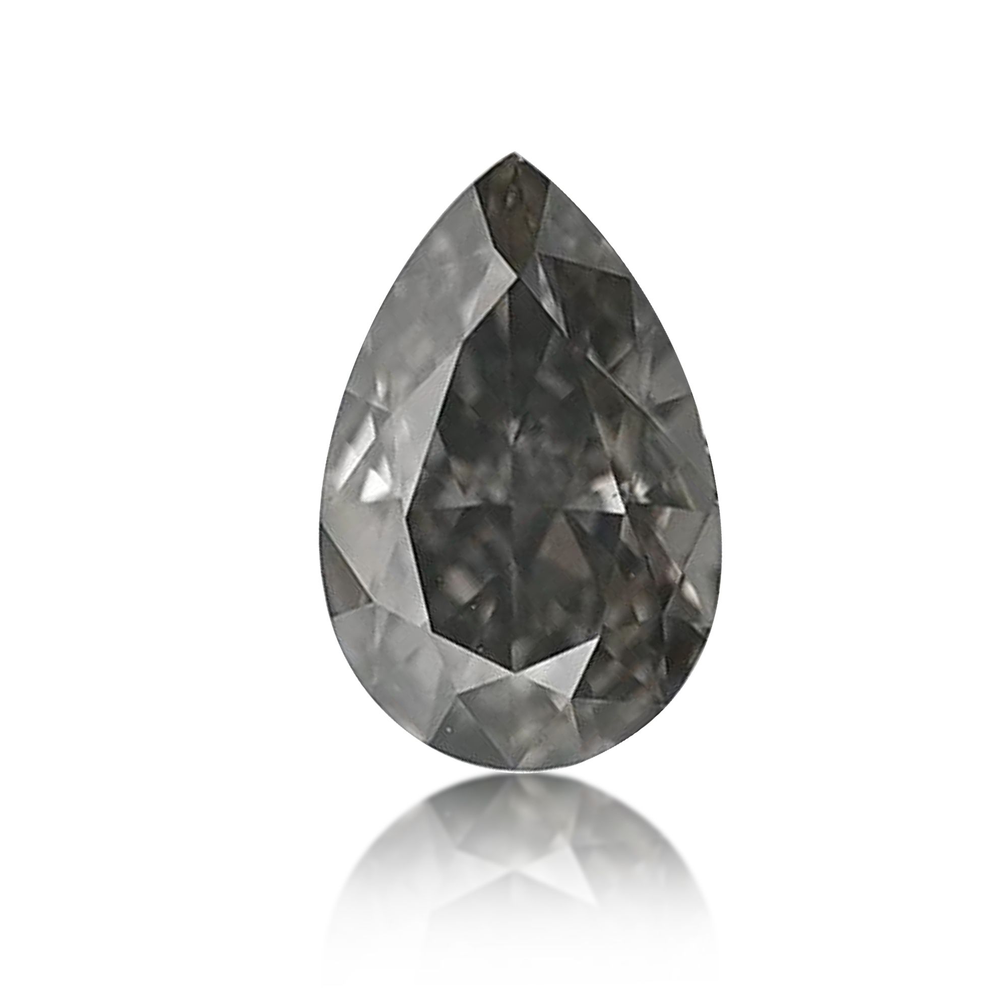 Diament 0.59 ct Fancy Gray/SI1