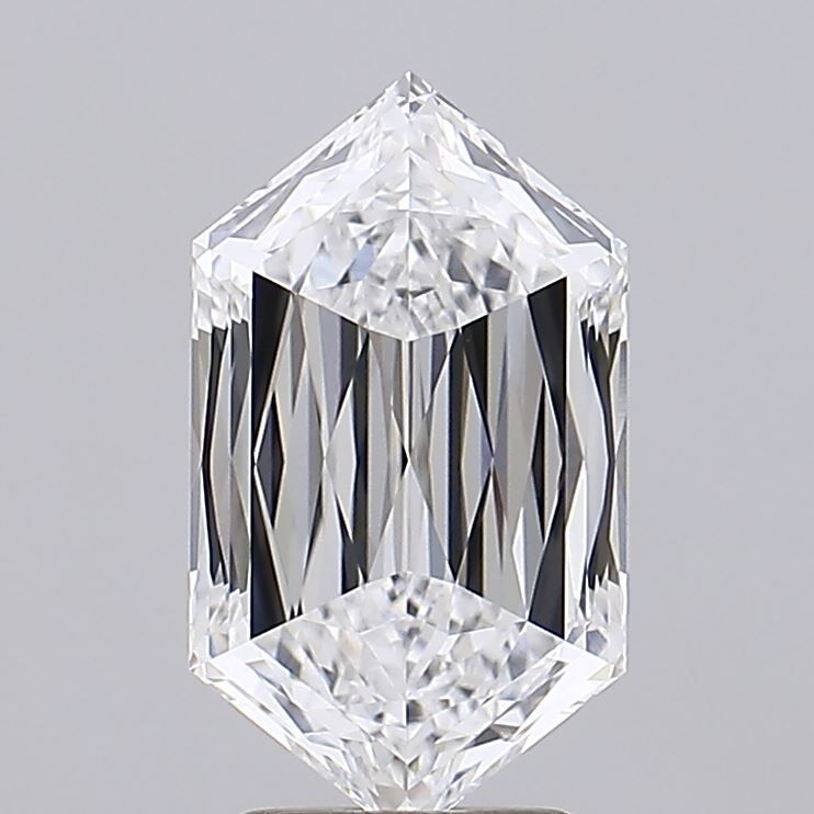 3.26 ct lab-grown Hexagonal Diamond