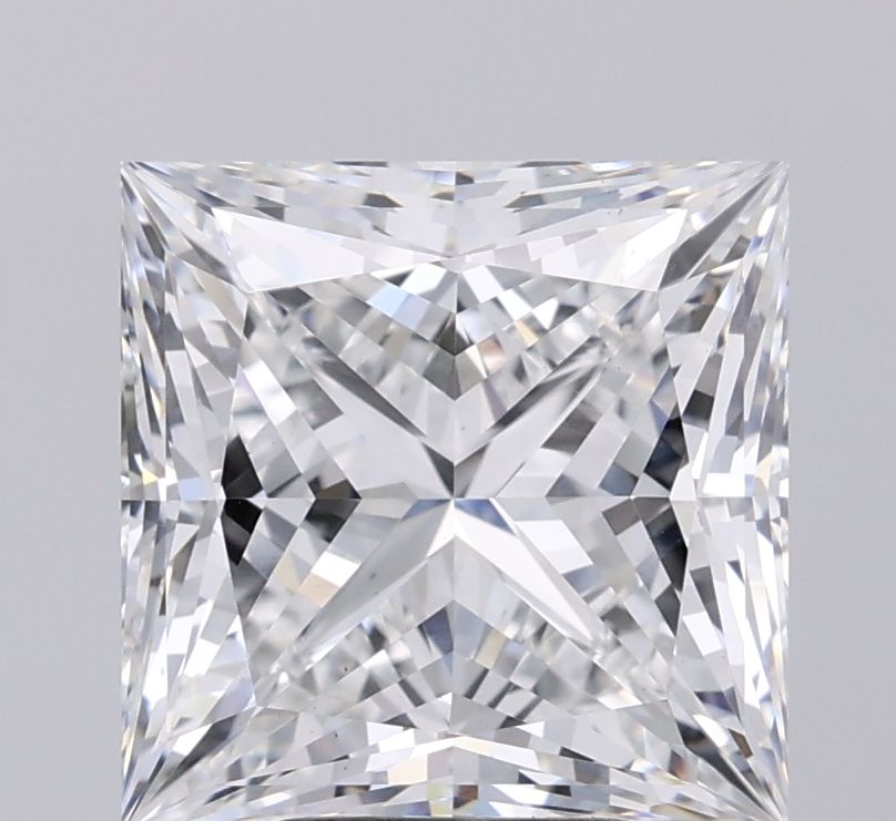 5.56 ct. princess Lab Grown Diamond front image