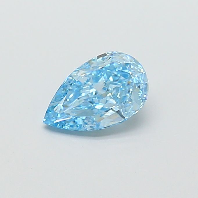 1.24 CT Fancy Vivid Blue PEAR