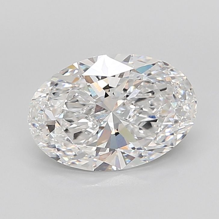 6.07 ct. oval Lab Grown Diamond front image