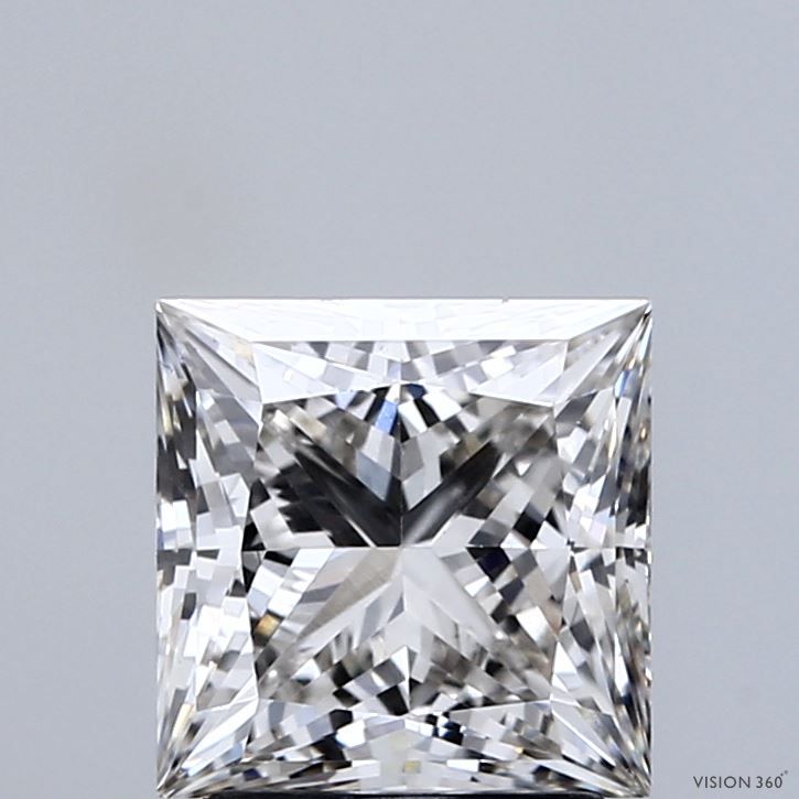 2.09 ct. princess Lab Grown Diamond front image