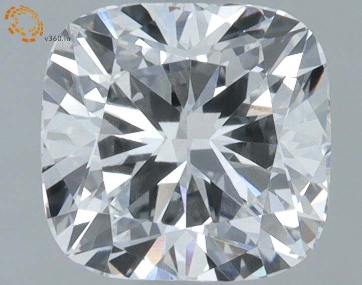 1.1 ct lab-grown Cushion brilliant Diamond