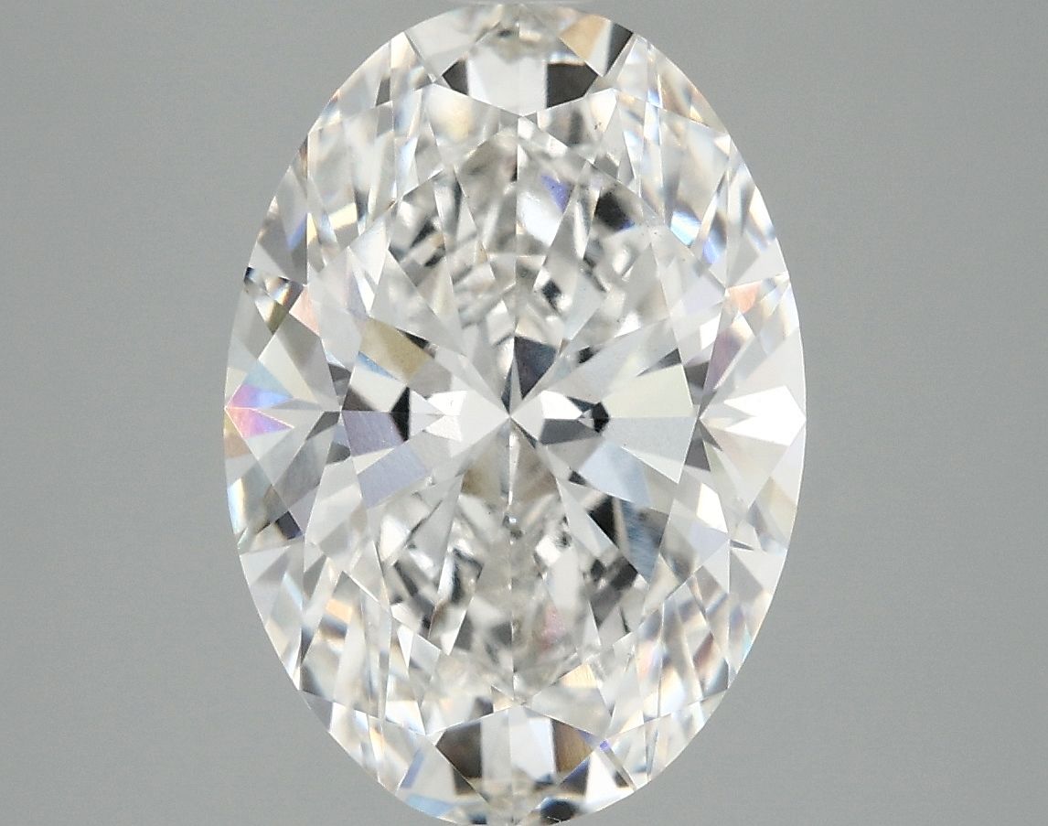 5.04 ct. oval Lab Grown Diamond front image