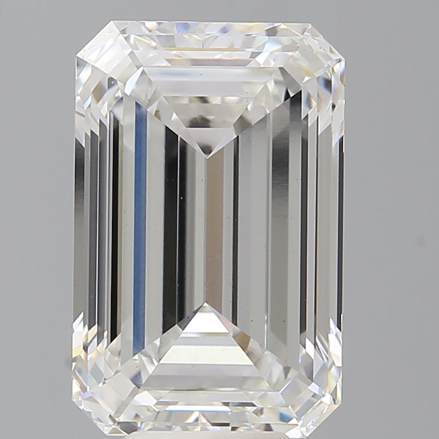 8.04 ct. emerald Lab Grown Diamond front image