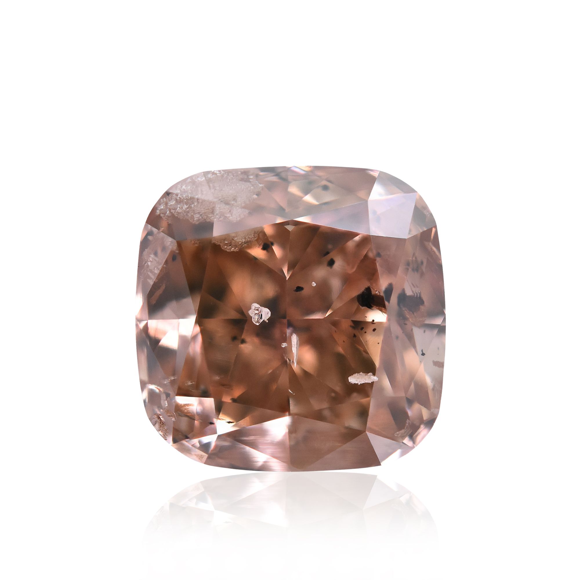 Diament 2.04 ct Fancy Deep Pink Brown/