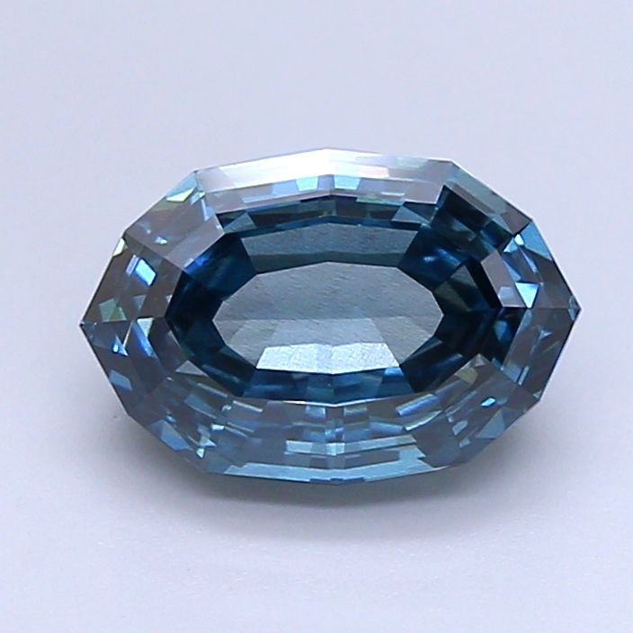 2.13 CT Fancy Vivid Greenish Blue OTHER