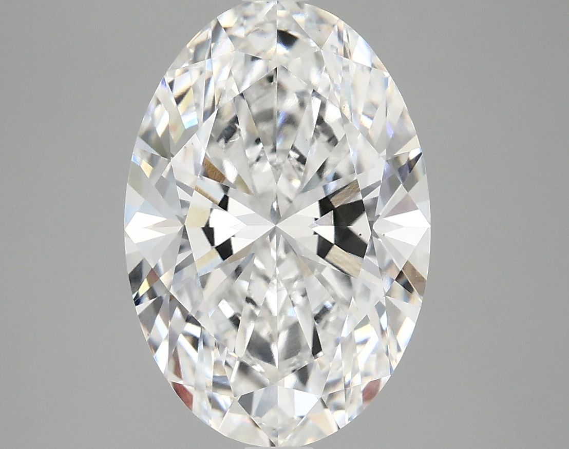 4.06 ct. oval Lab Grown Diamond front image