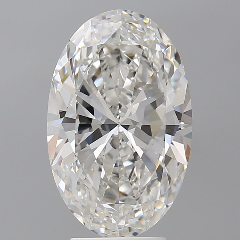 4.58 ct. oval Lab Grown Diamond front image