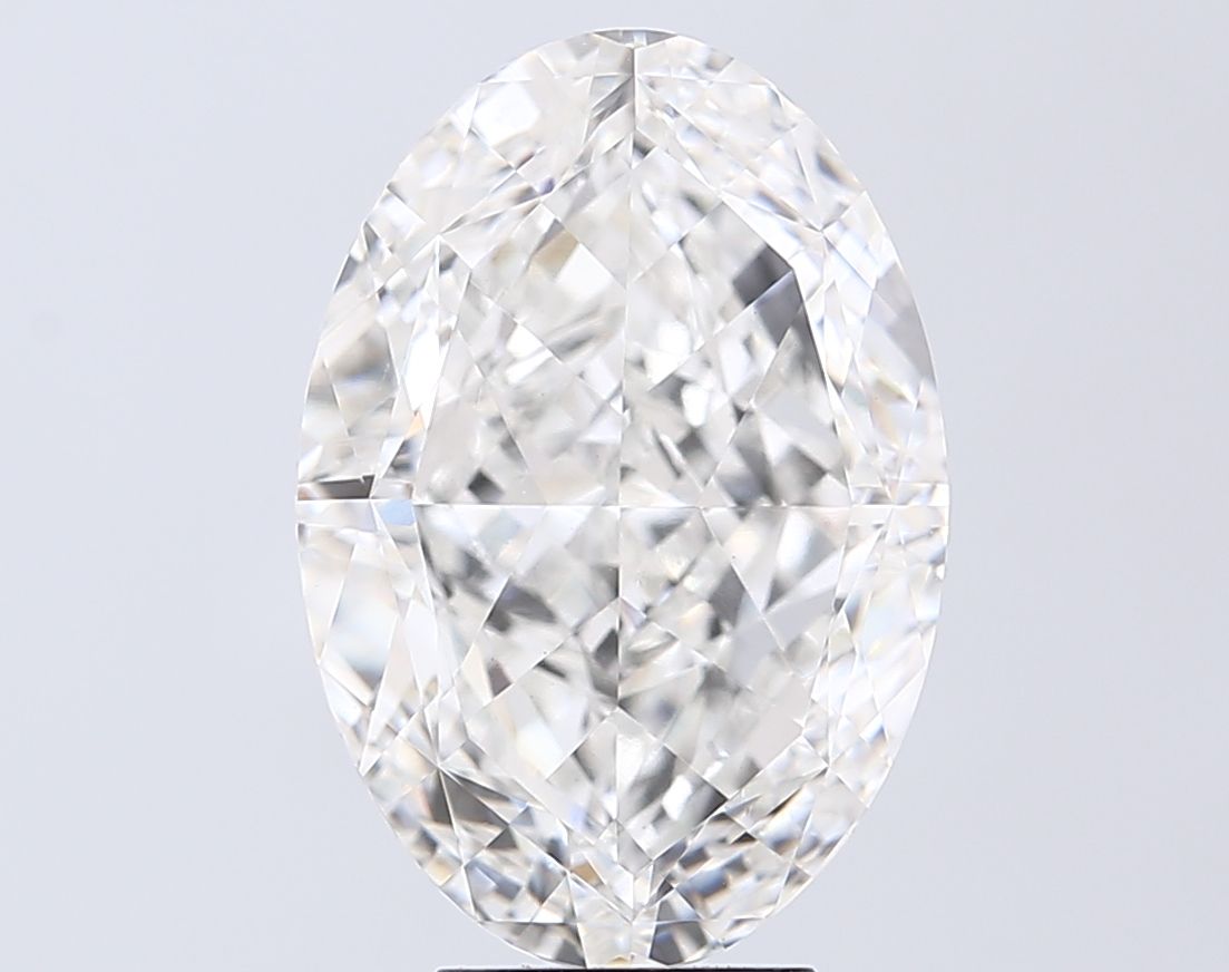 8.02 ct. oval Lab Grown Diamond front image