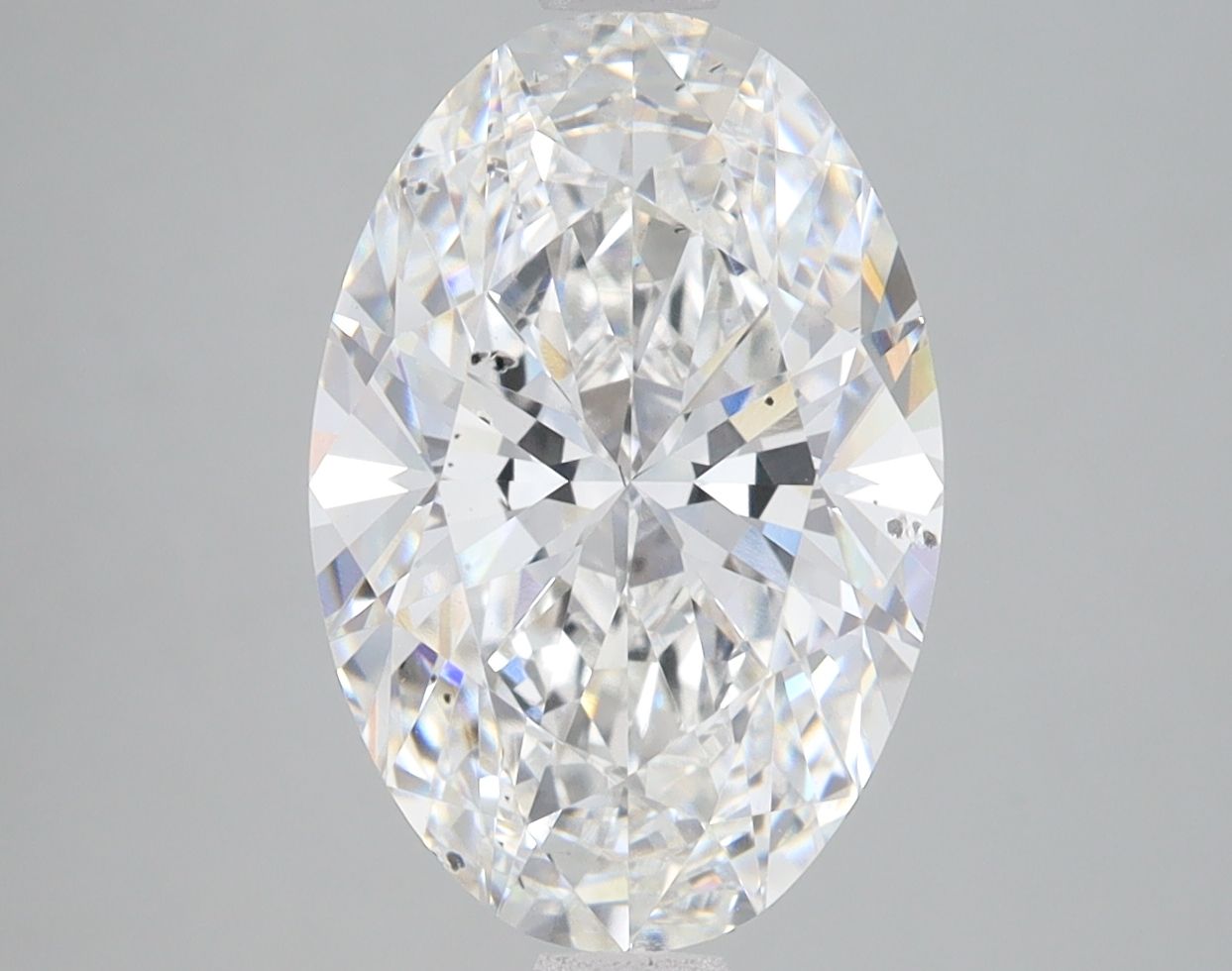 4.00 ct. oval Lab Grown Diamond front image