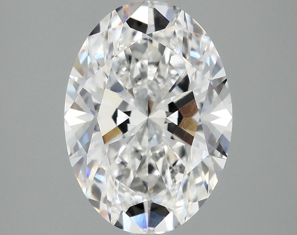 3.02 ct. oval Lab Grown Diamond front image