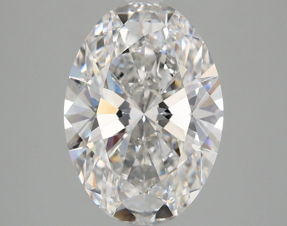2.89 ct. oval Lab Grown Diamond front image