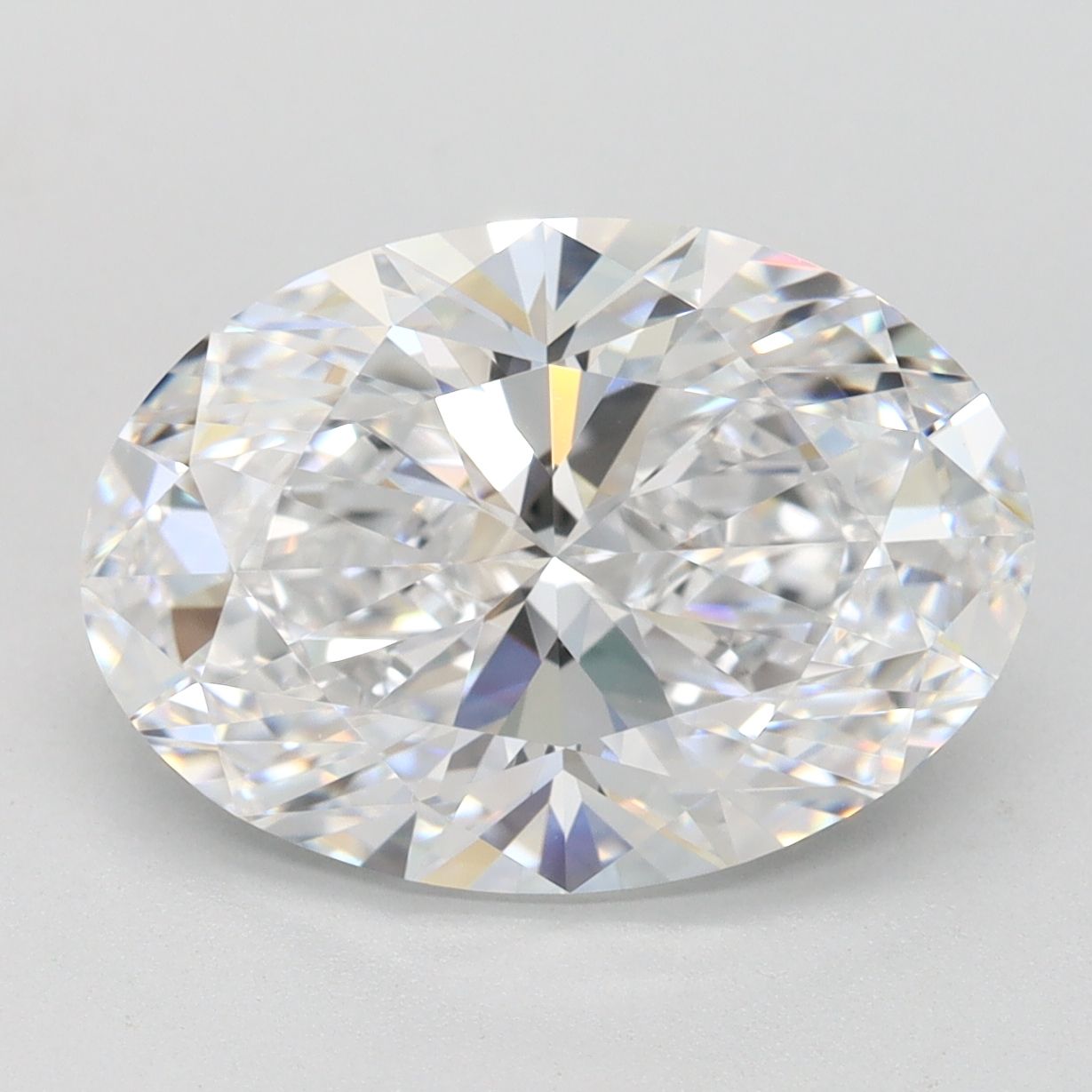 4.08 ct. oval Lab Grown Diamond front image