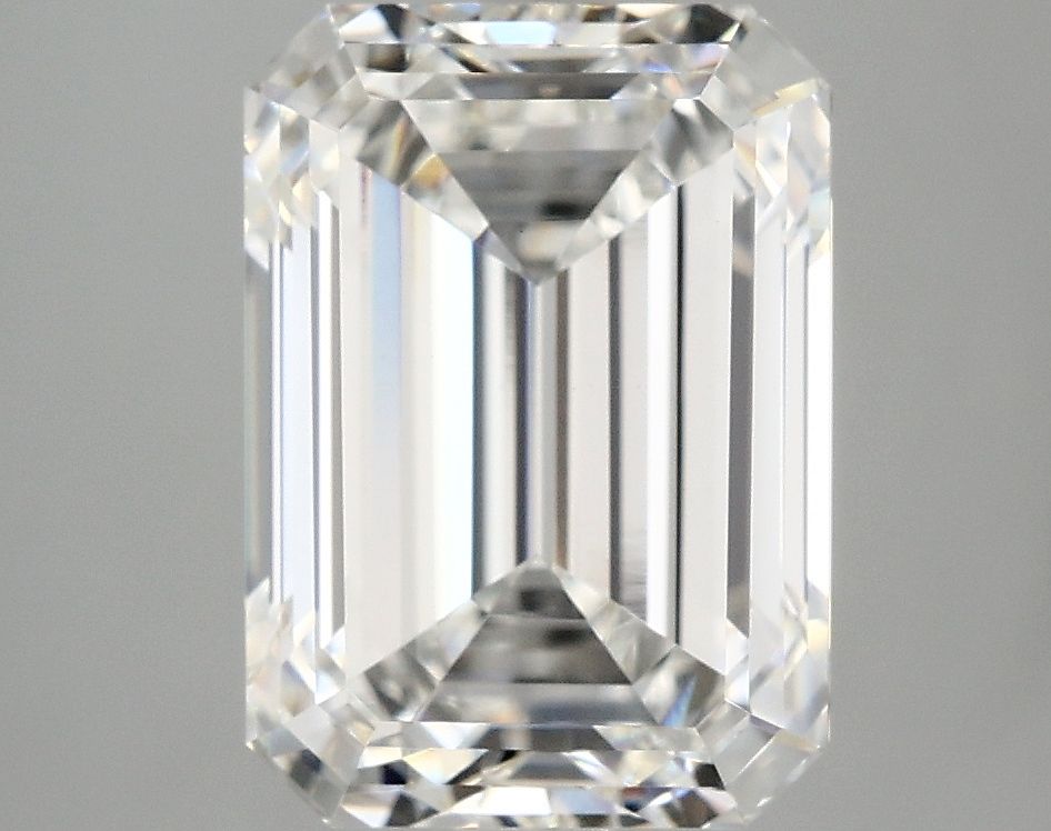 4.10 ct. emerald Lab Grown Diamond front image